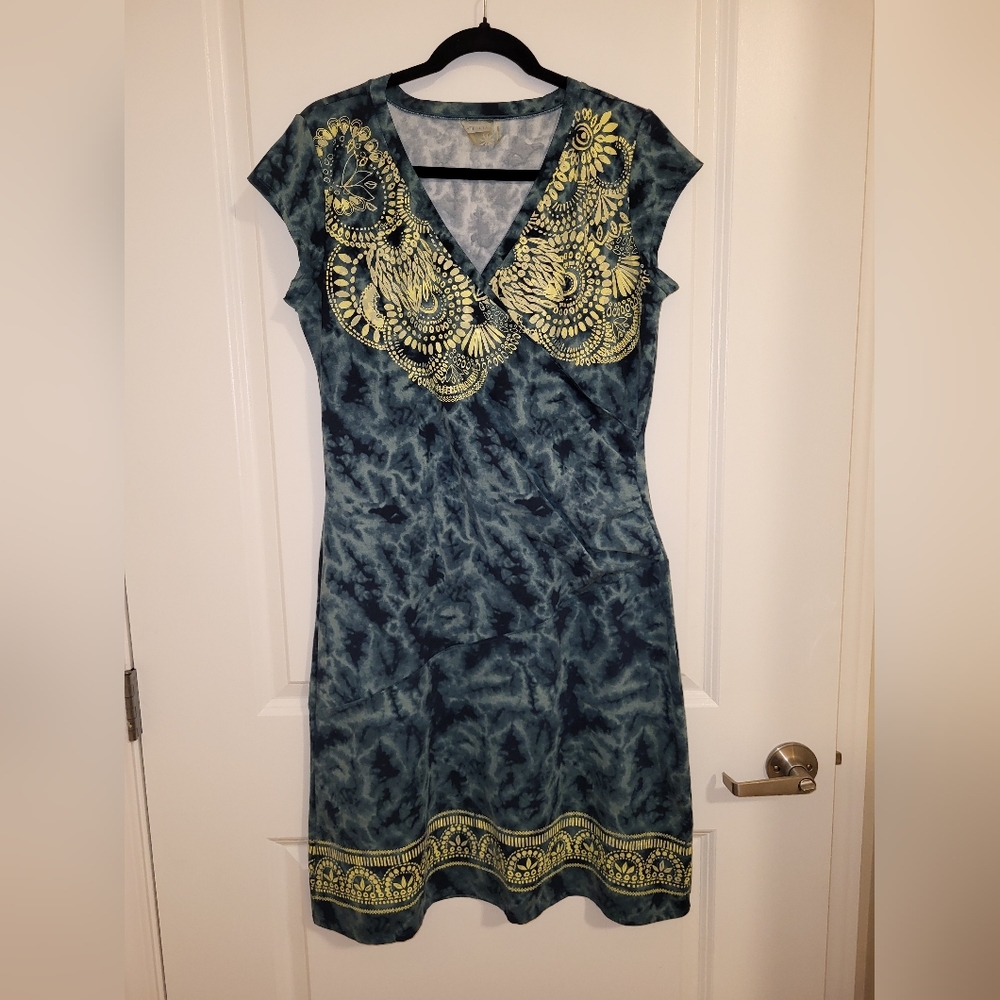 Athleta Tie Dye Summer Dress Size Large